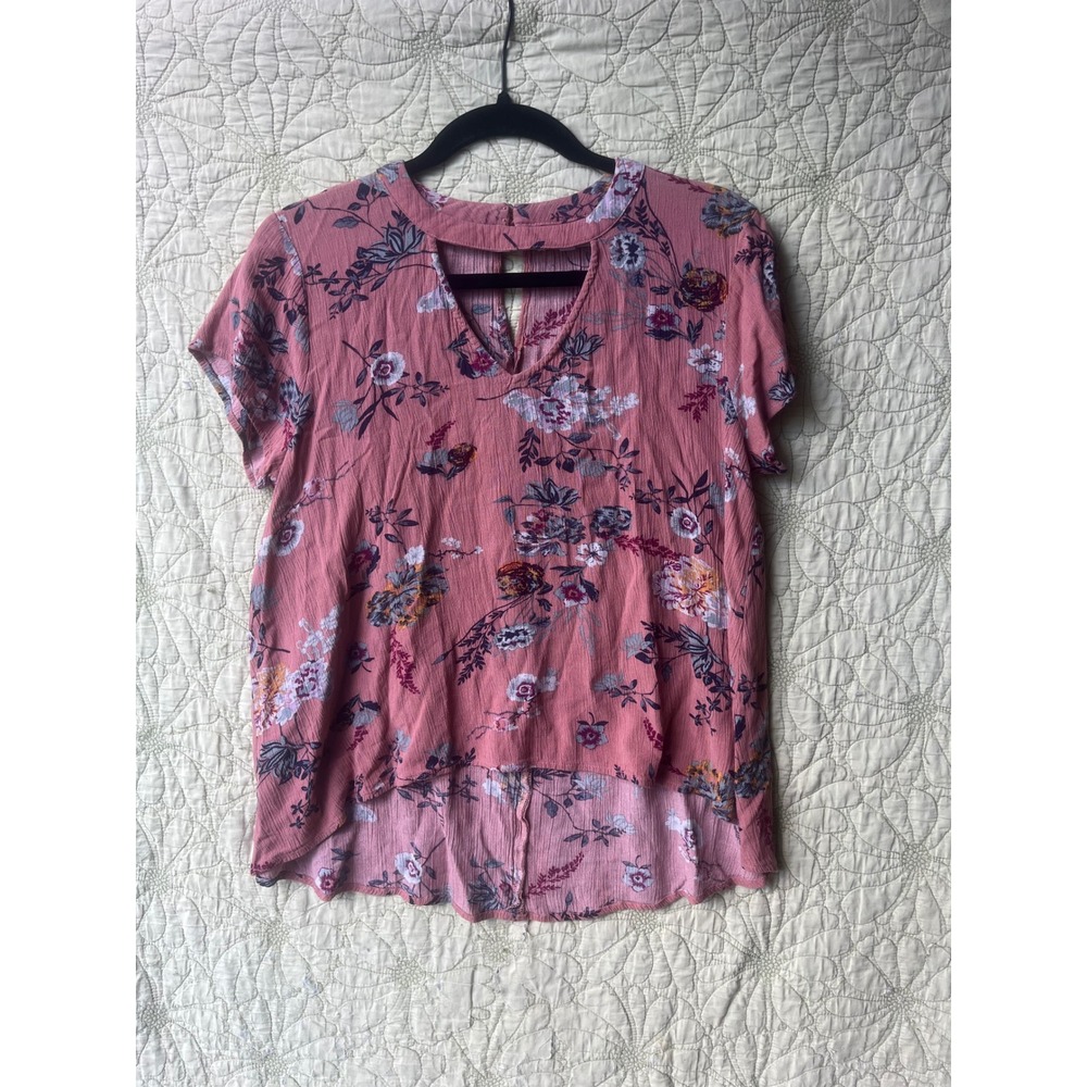 Twee Floral Pink Blouse